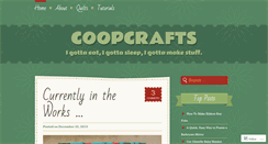 Desktop Screenshot of coopcrafts.com